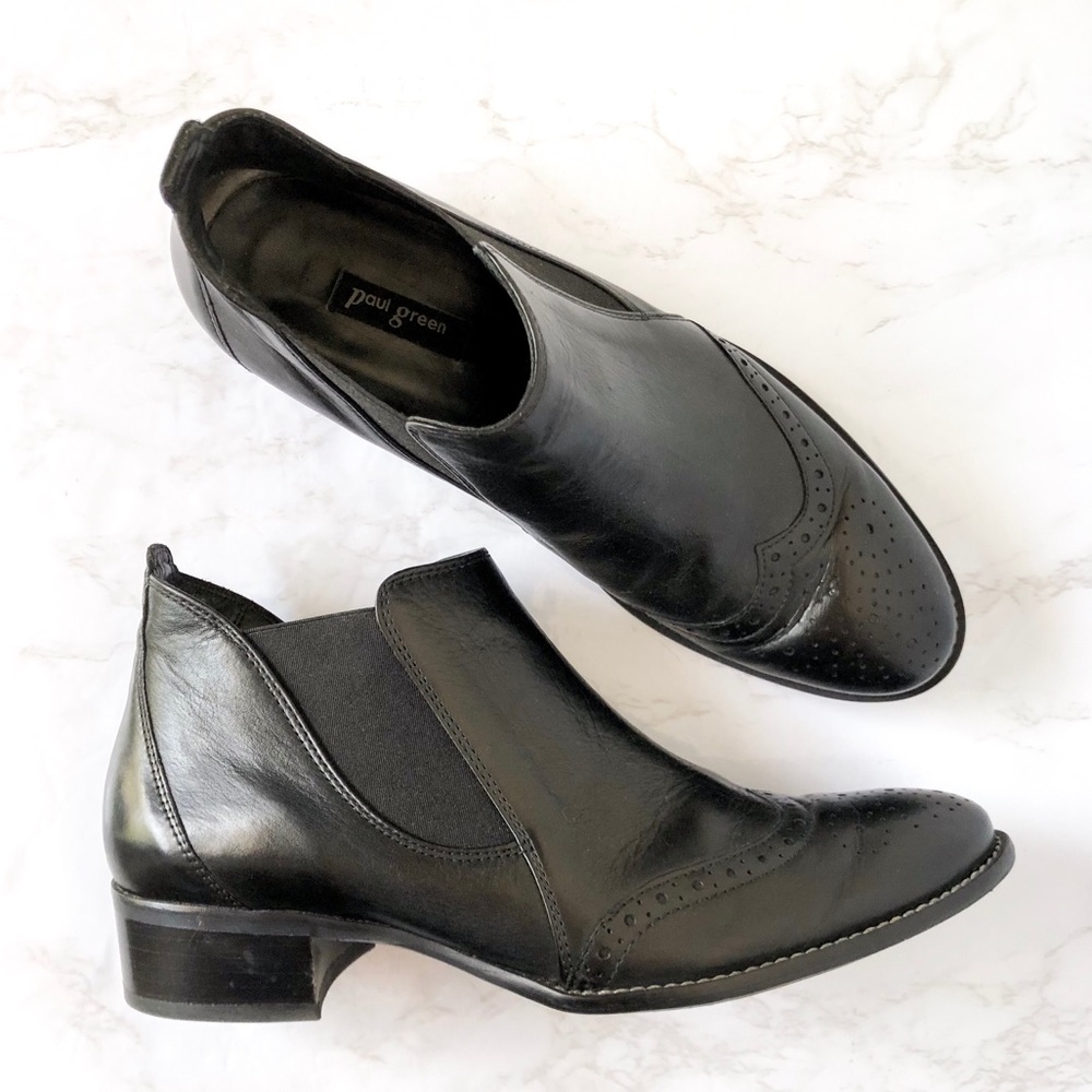 Paul Green ‘Jay' Wingtip Chelsea Boot (Women) 7.5